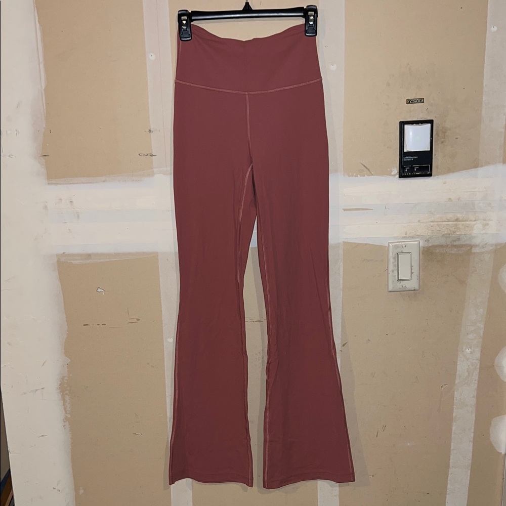Lululemon Groove Nulu Super-High-Rise Flared Pant - Brier Rose